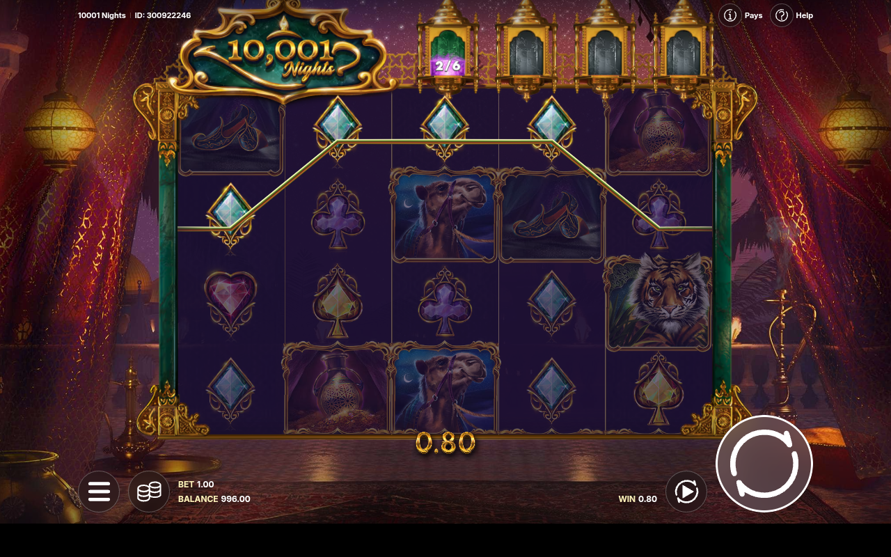 10,001 Nights gameplay