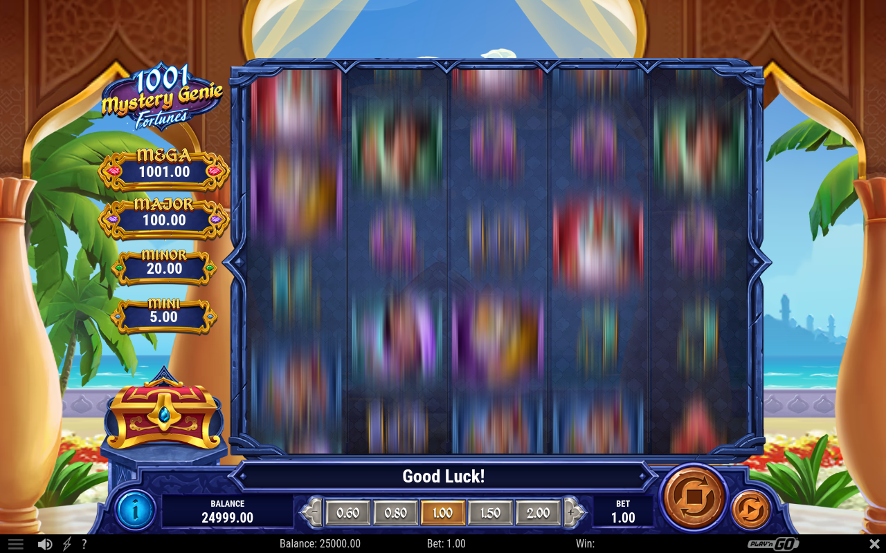 1001 Mystery Genie Fortunes base game