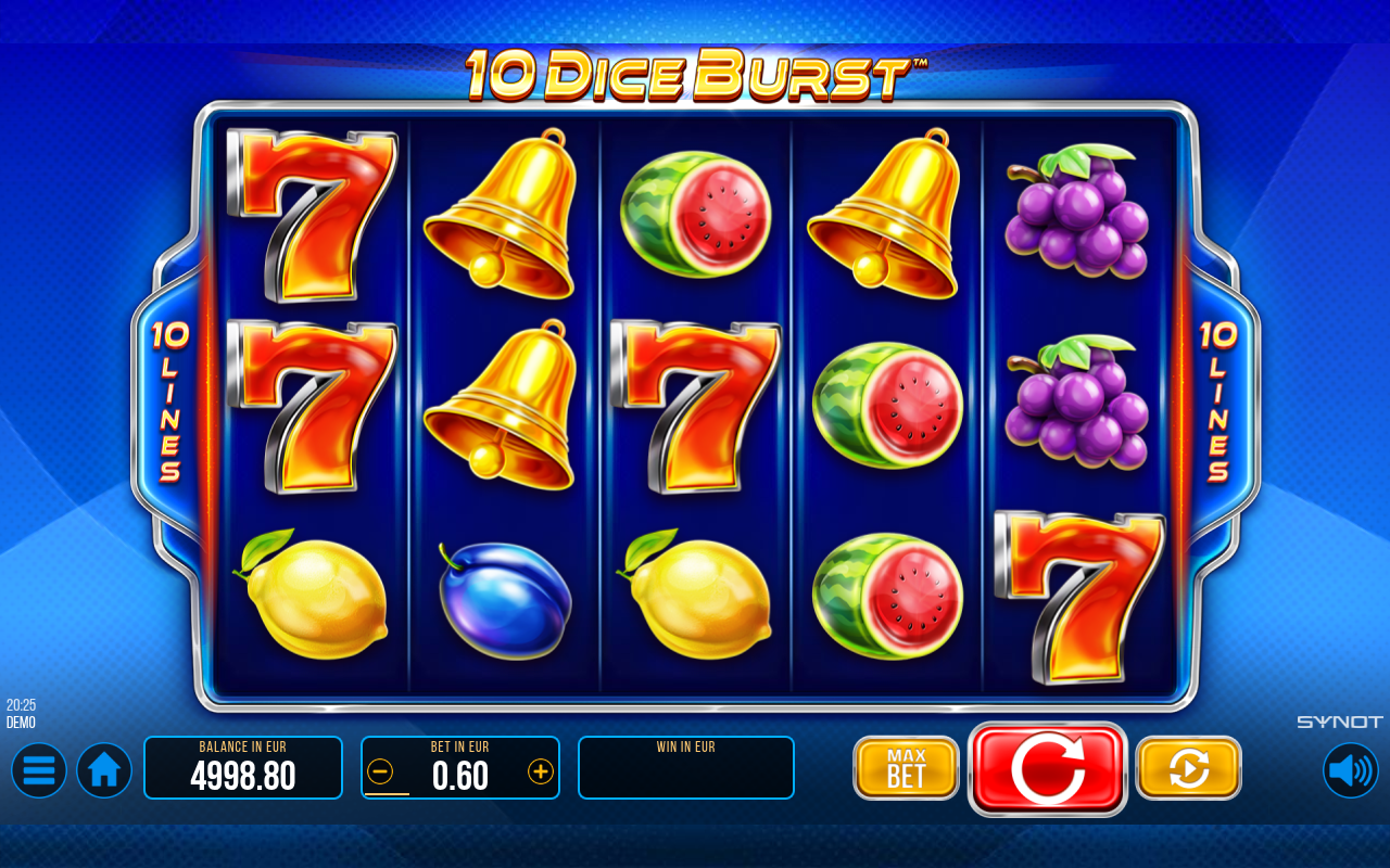 10 Dice Burst gameplay