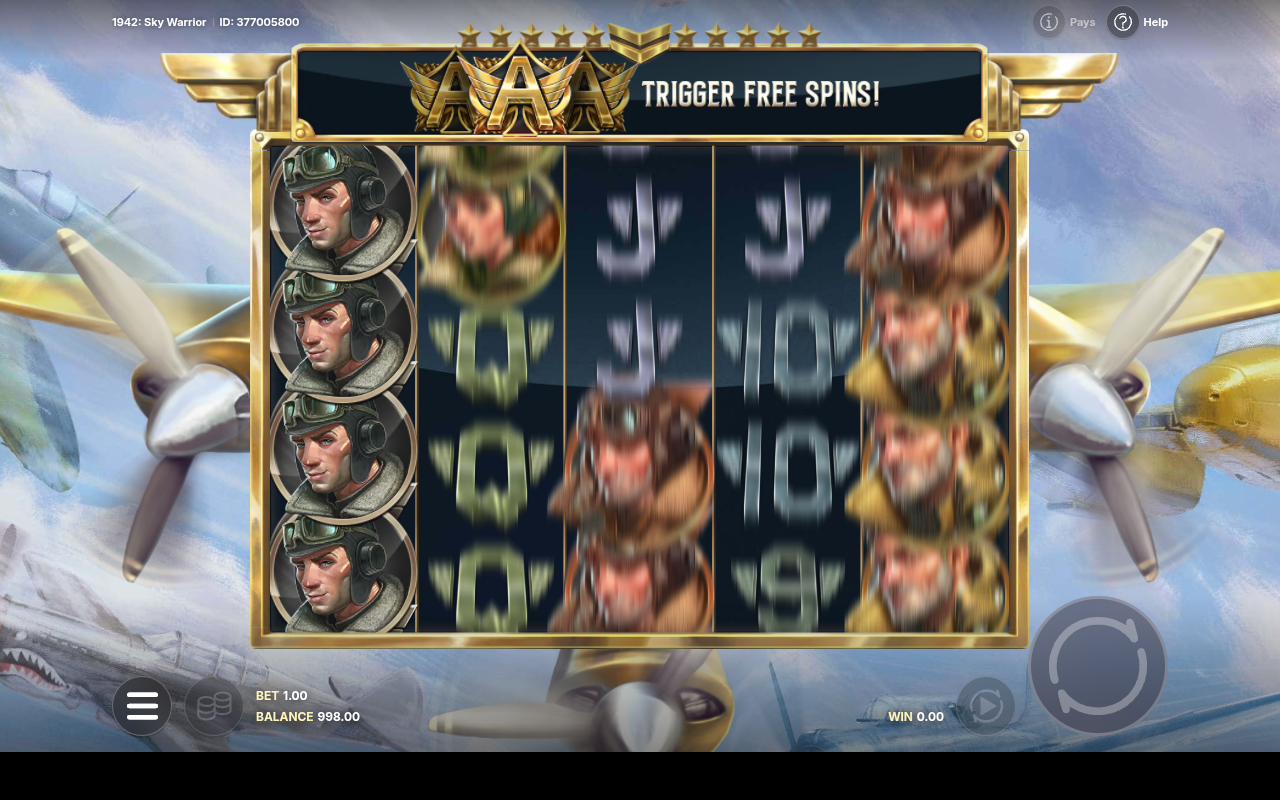 1942: Sky Warrior gameplay