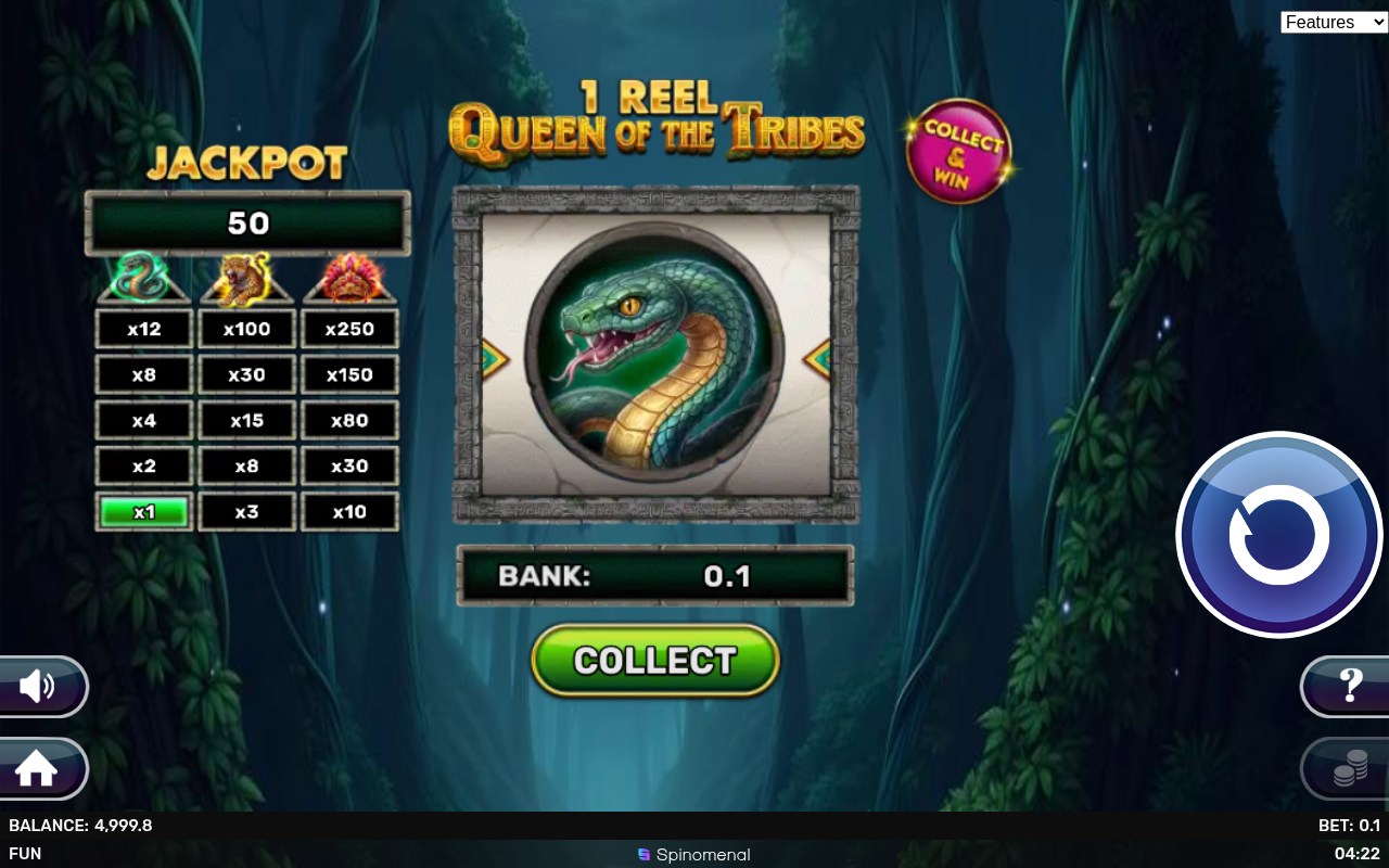 1 Reel - Queen Of The Tribes gameplay