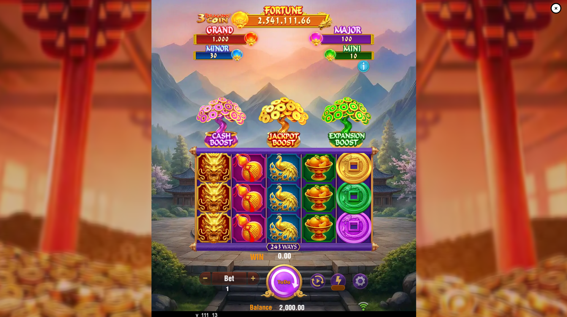 3 Dragons' Coin base game play