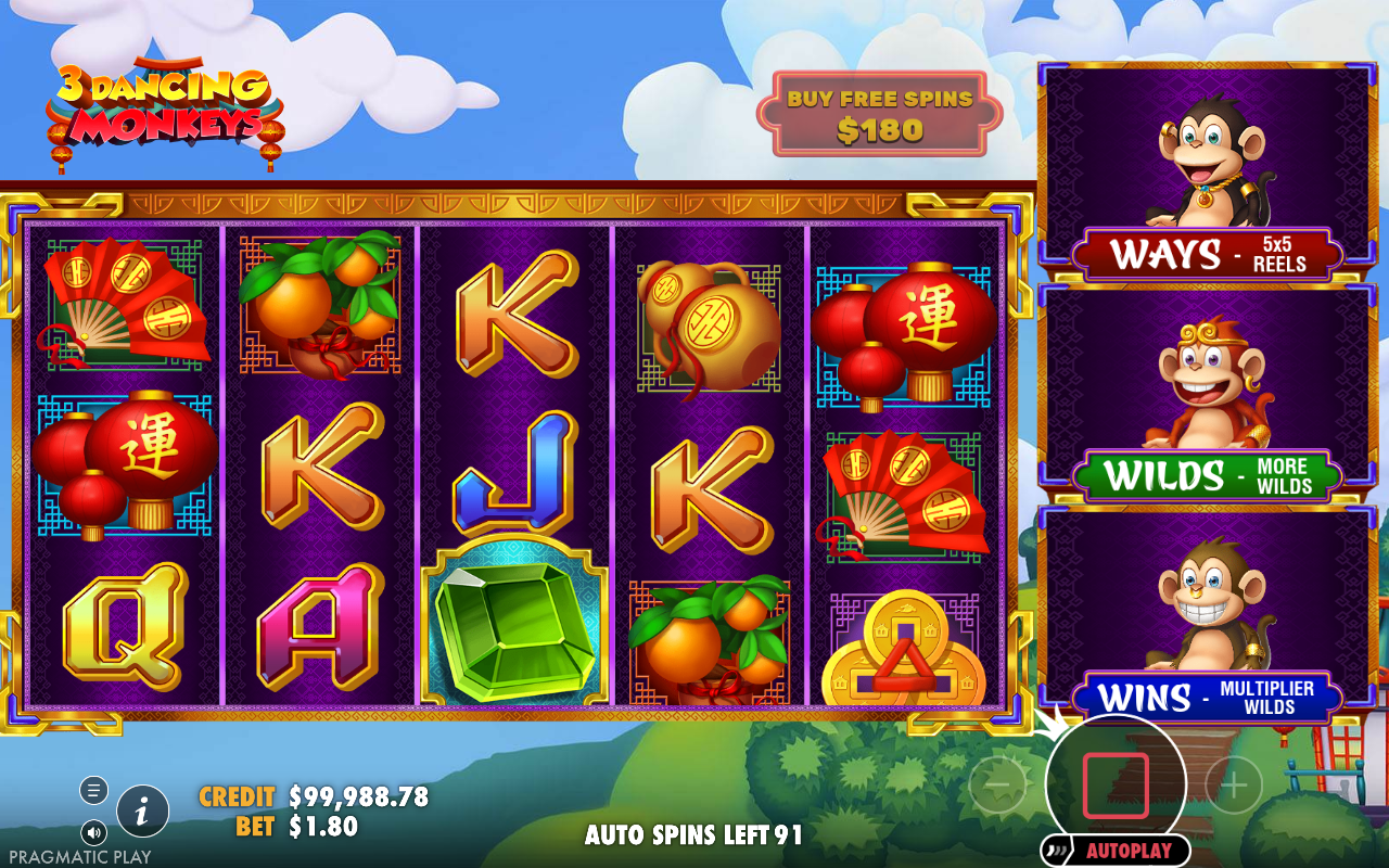 3 Dancing Monkeys gameplay