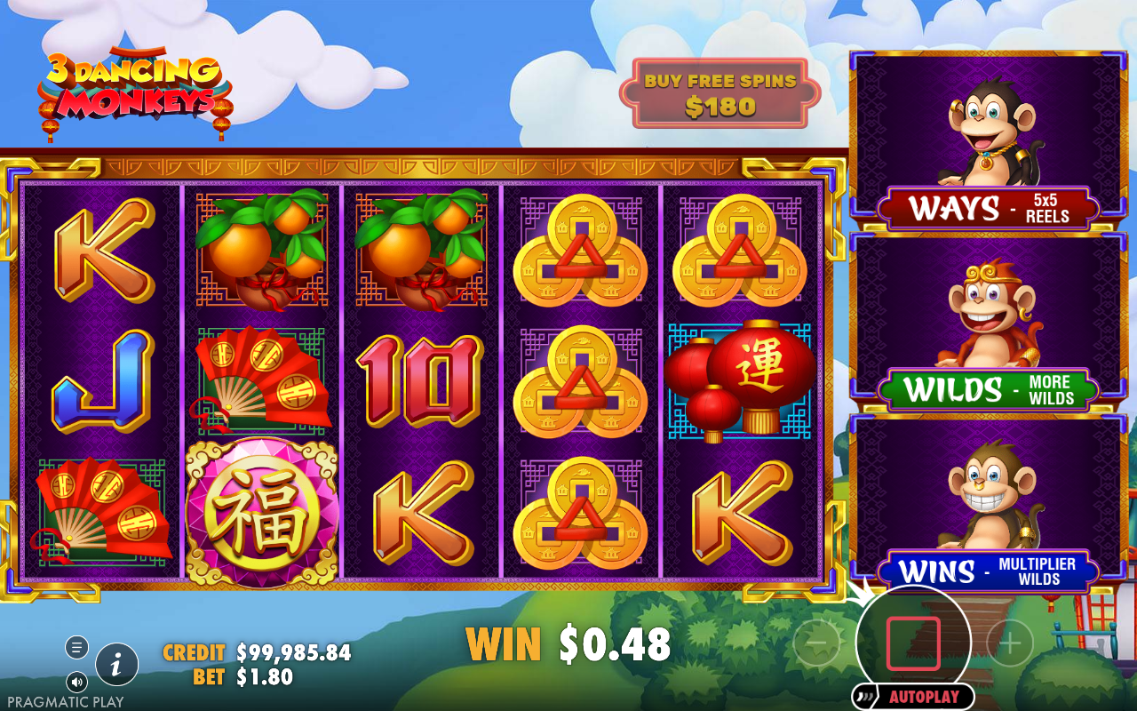 3 Dancing Monkeys gameplay