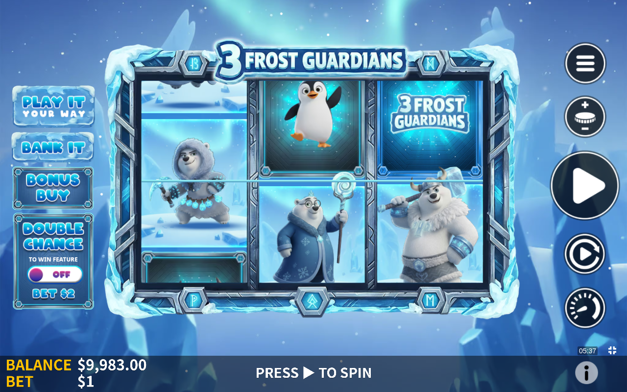3 Frost Guardians gameplay