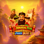 Play 3 Immortal Teas Power Blitz Slot Game