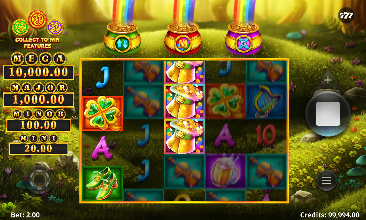3 Lucky Rainbows gameplay