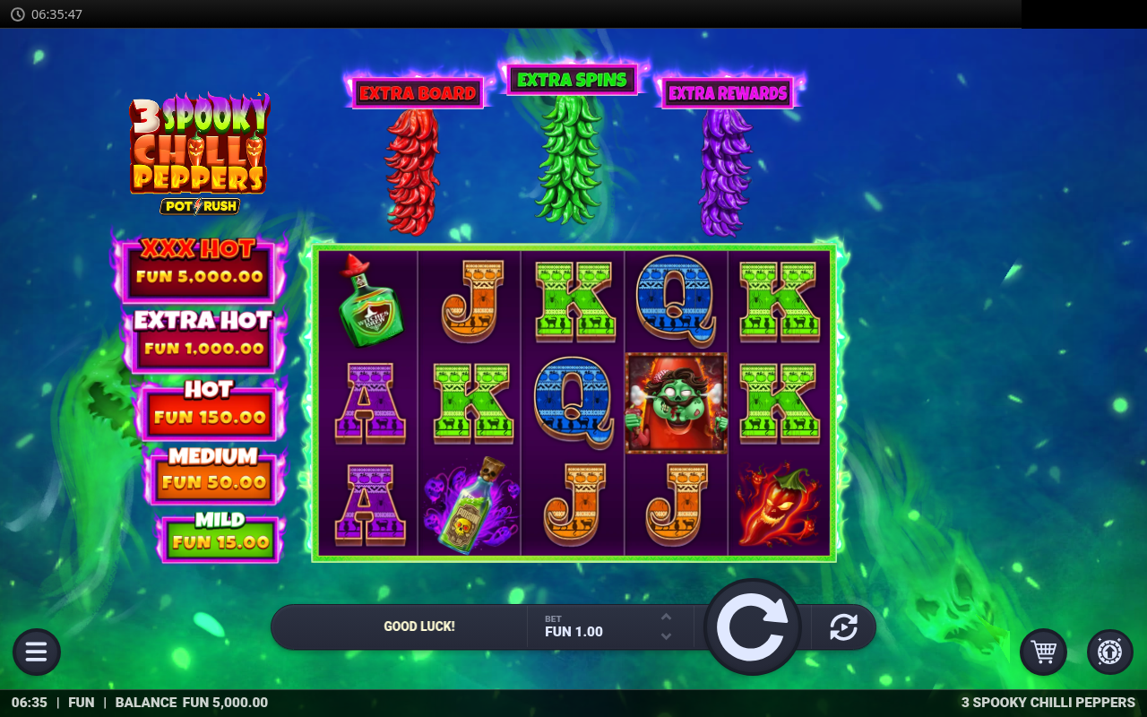 3 Spooky Chilli Peppers base game