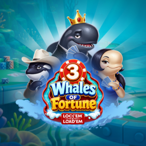 3 Whales of Fortune Lock 'em & Load 'em slot by 24Karot