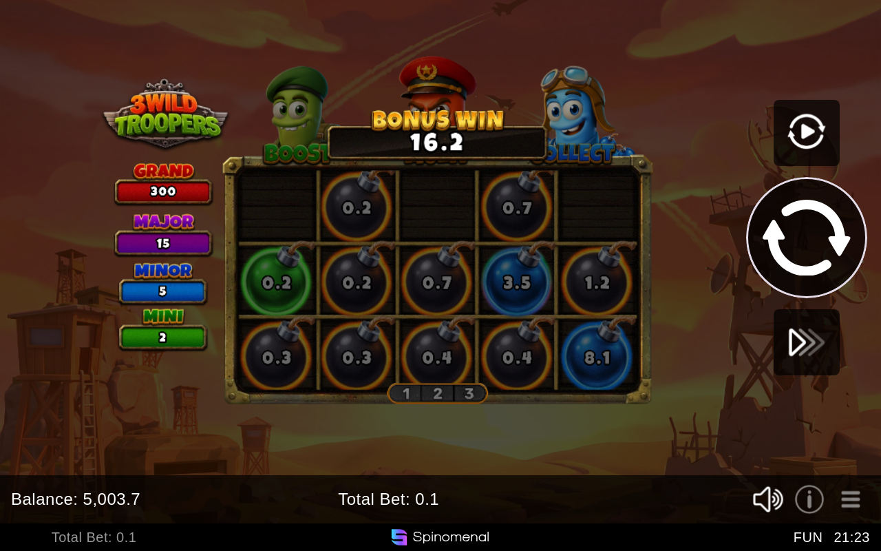 3 Wild Troopers gameplay