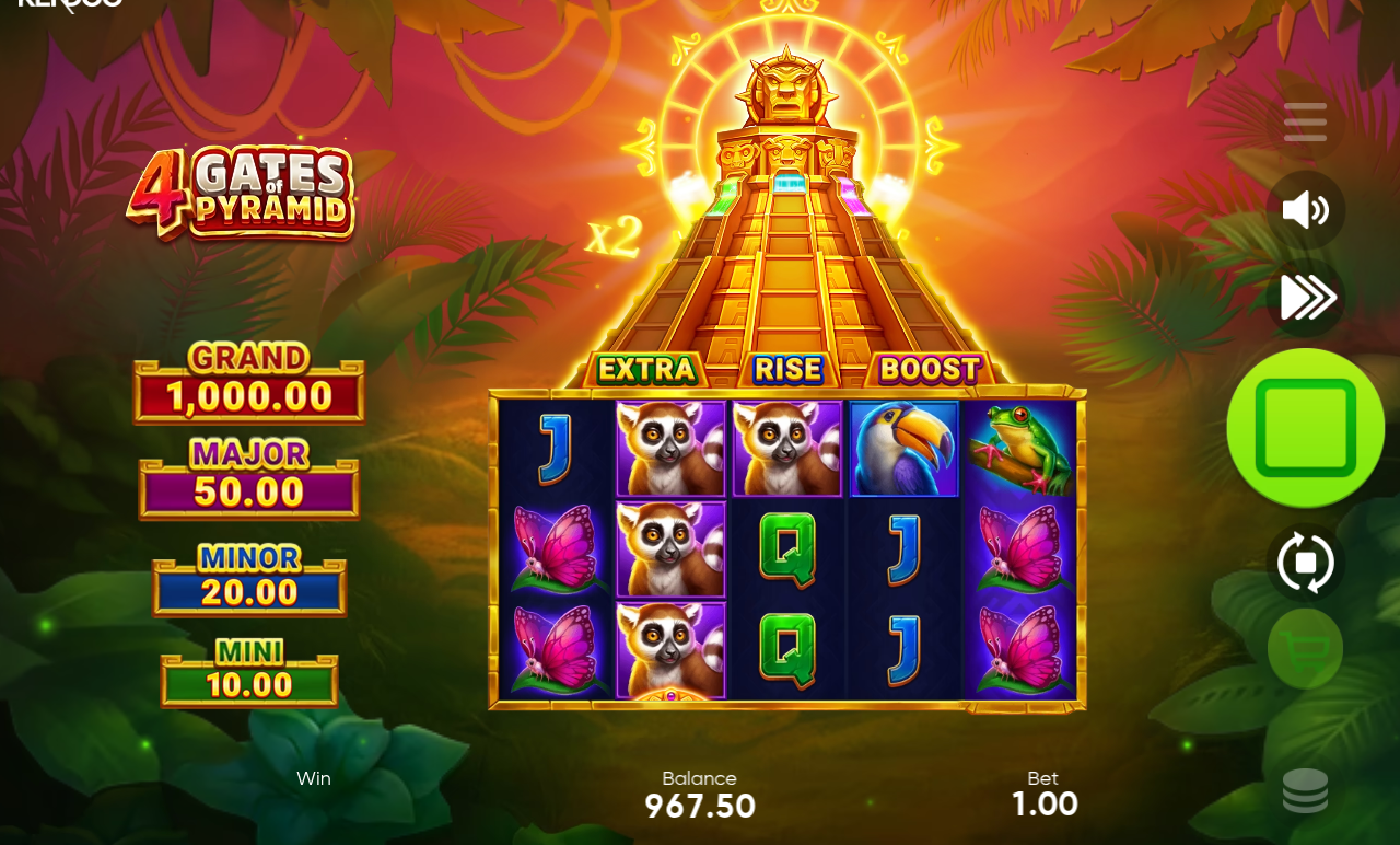 4 Gates of Pyramid gameplay