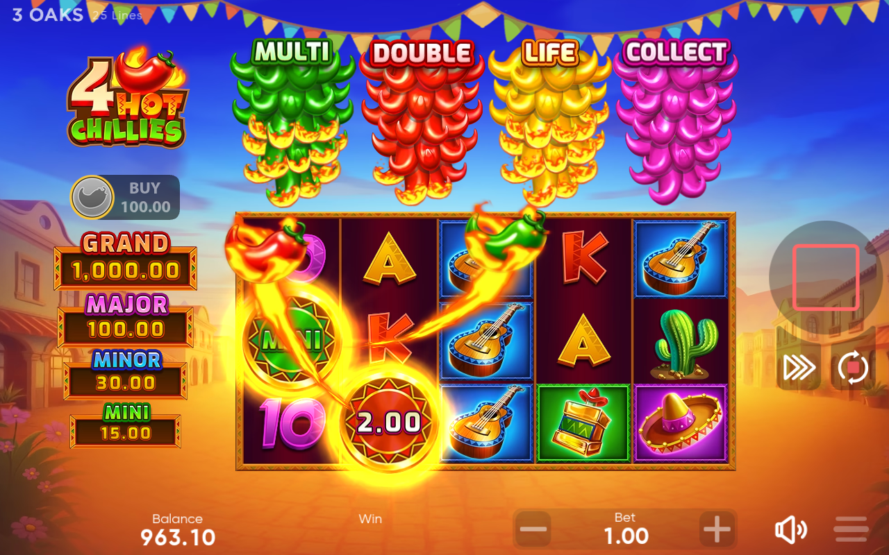 4 Hot Chillies gameplay