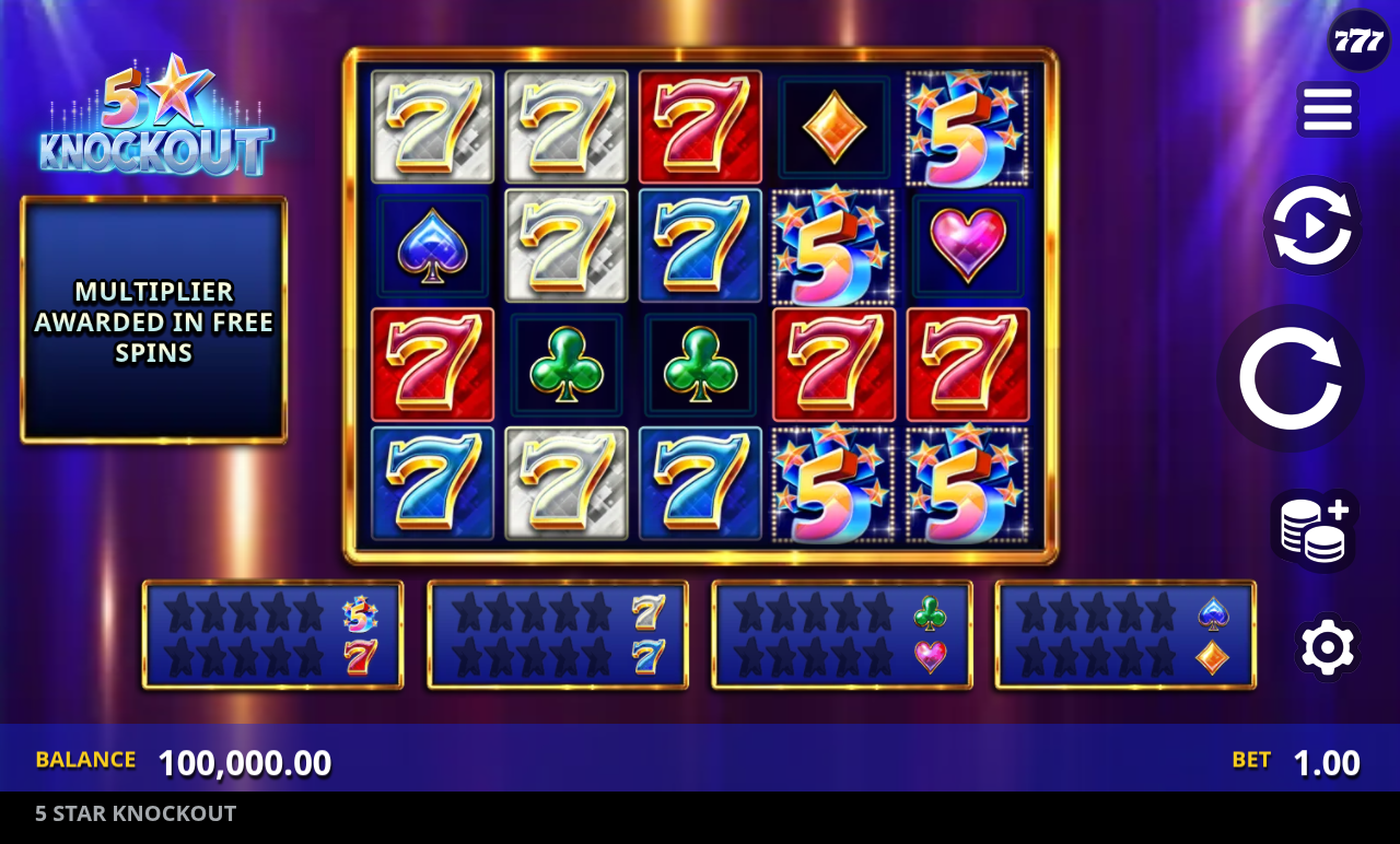 5 Star Knockout base game