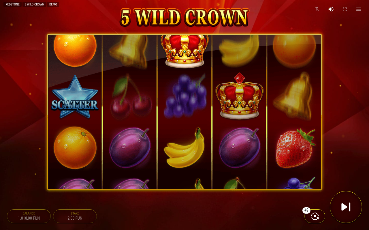 5 Wild Crown gameplay