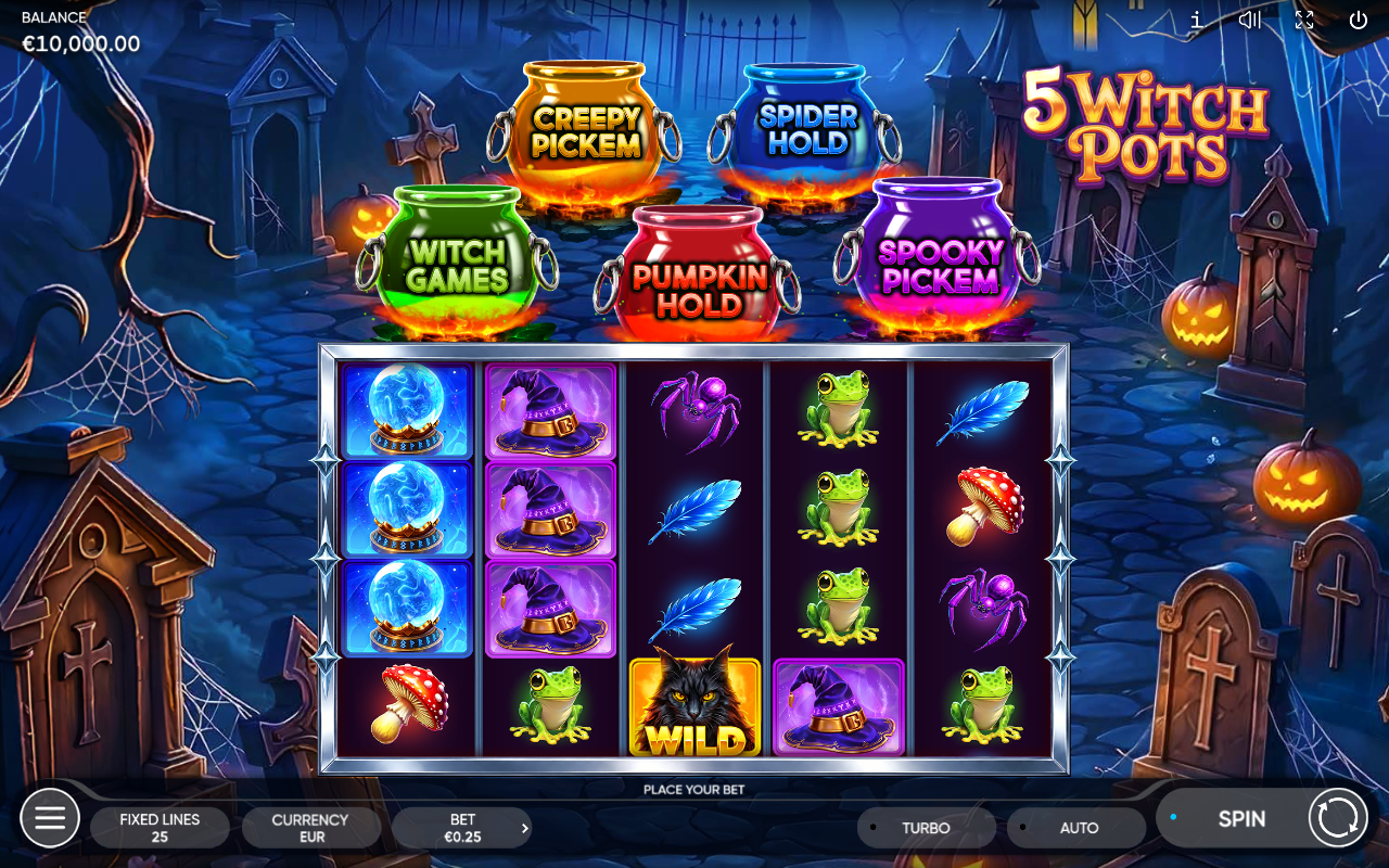 5 Witch Pots base game