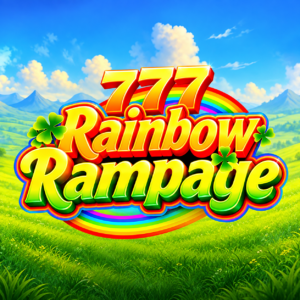 777 Rainbow Rampage slot game logo