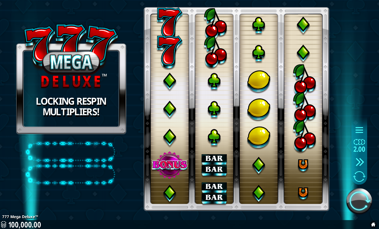 777 Mega Deluxe base game
