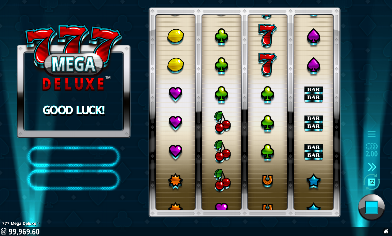 777 Mega Deluxe gameplay