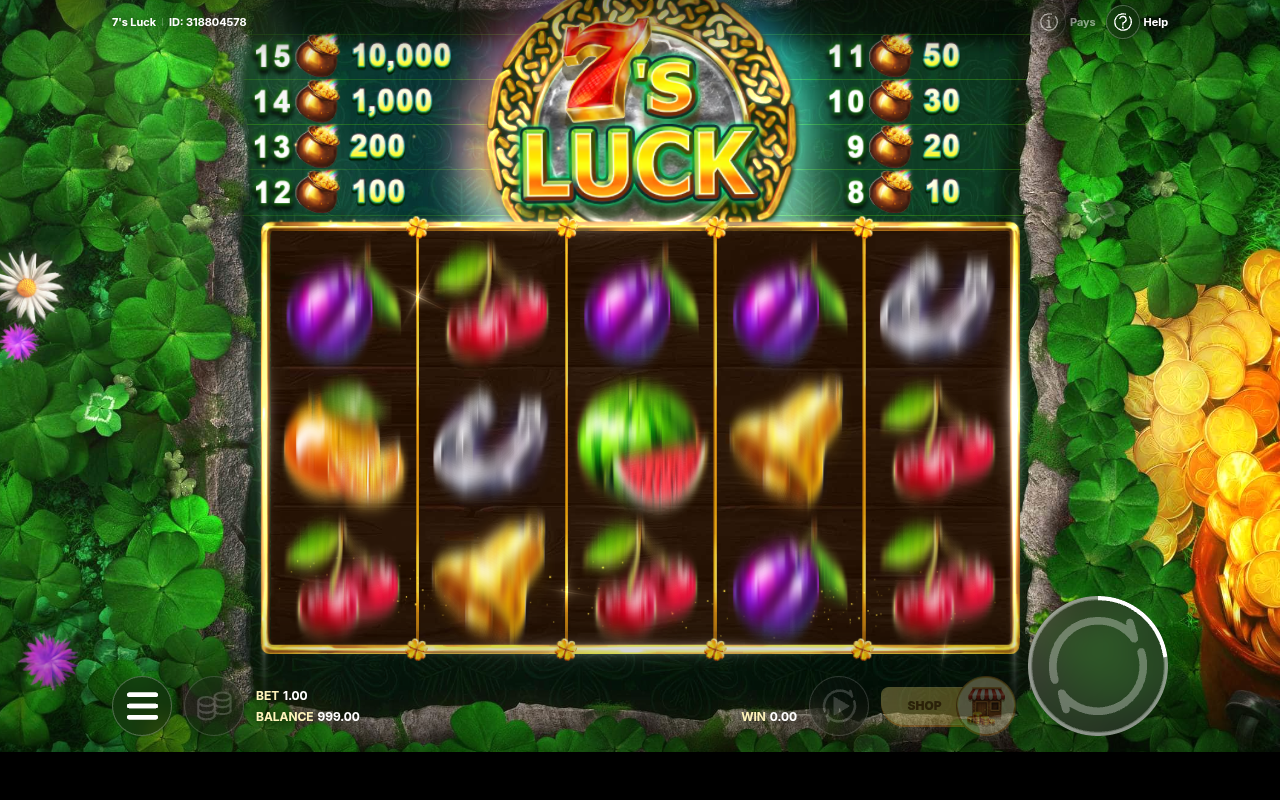7's Luck base game