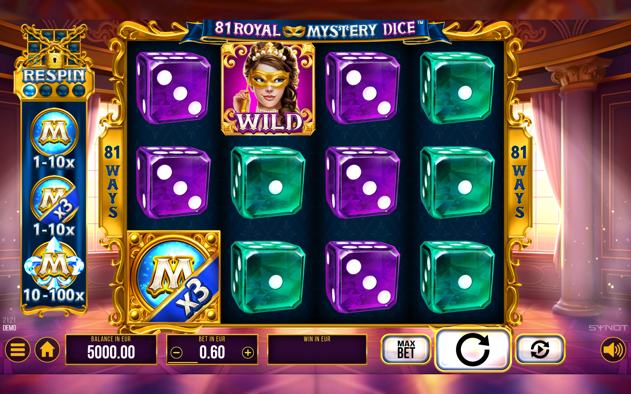 81 Royal Mystery Dice base game