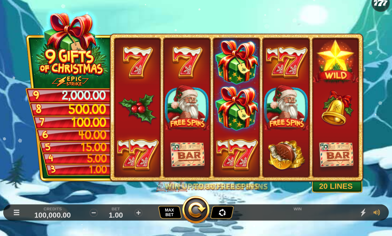 9 Gifts Of Christmas base game