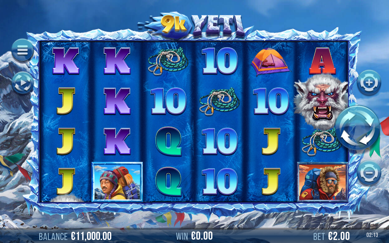 9k Yeti base game