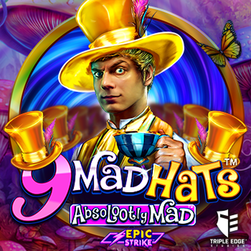 9 Mad Hats slot by Triple Edge Studios