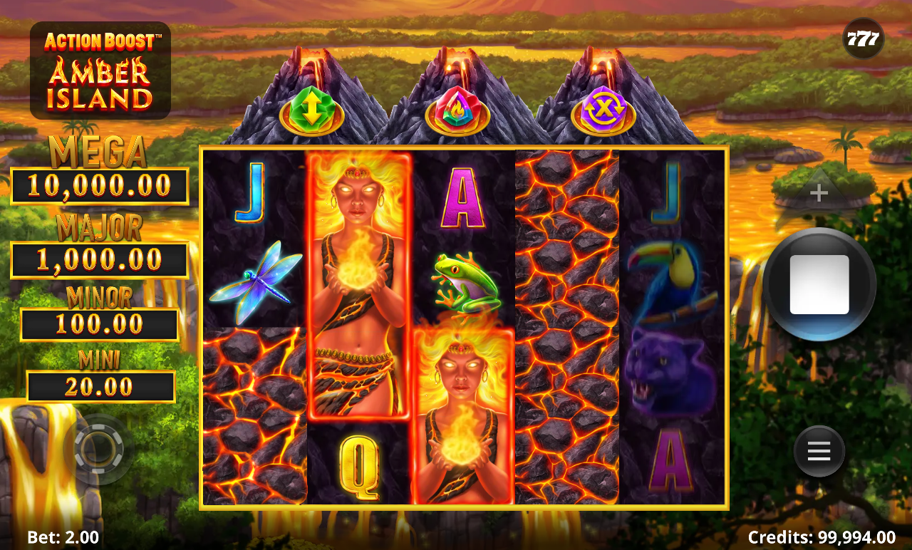 Action Boost Amber Island gameplay