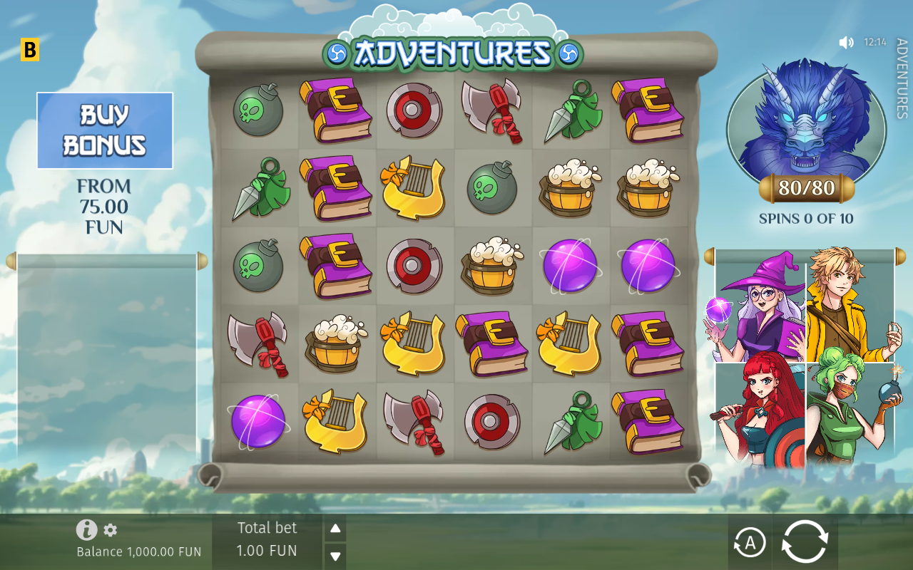 Adventures base game
