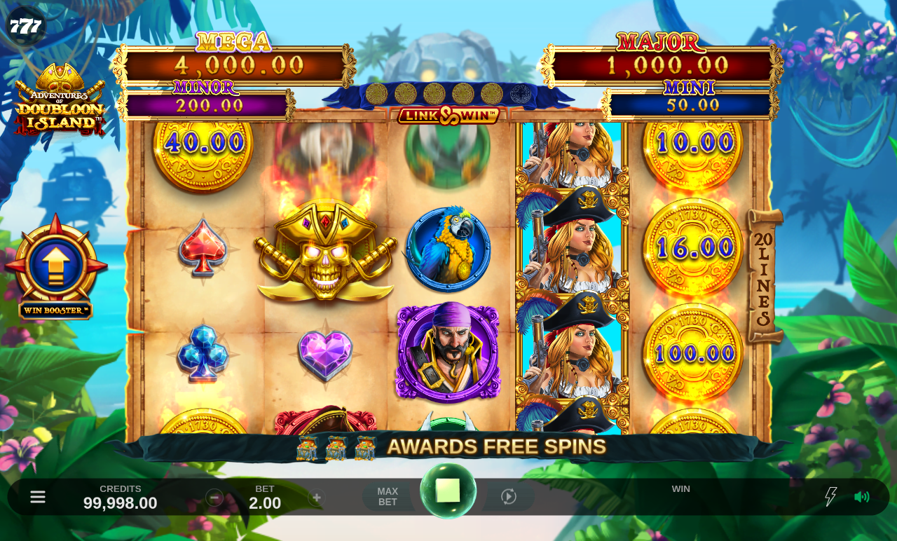 Adventures Of Doubloon Island base game