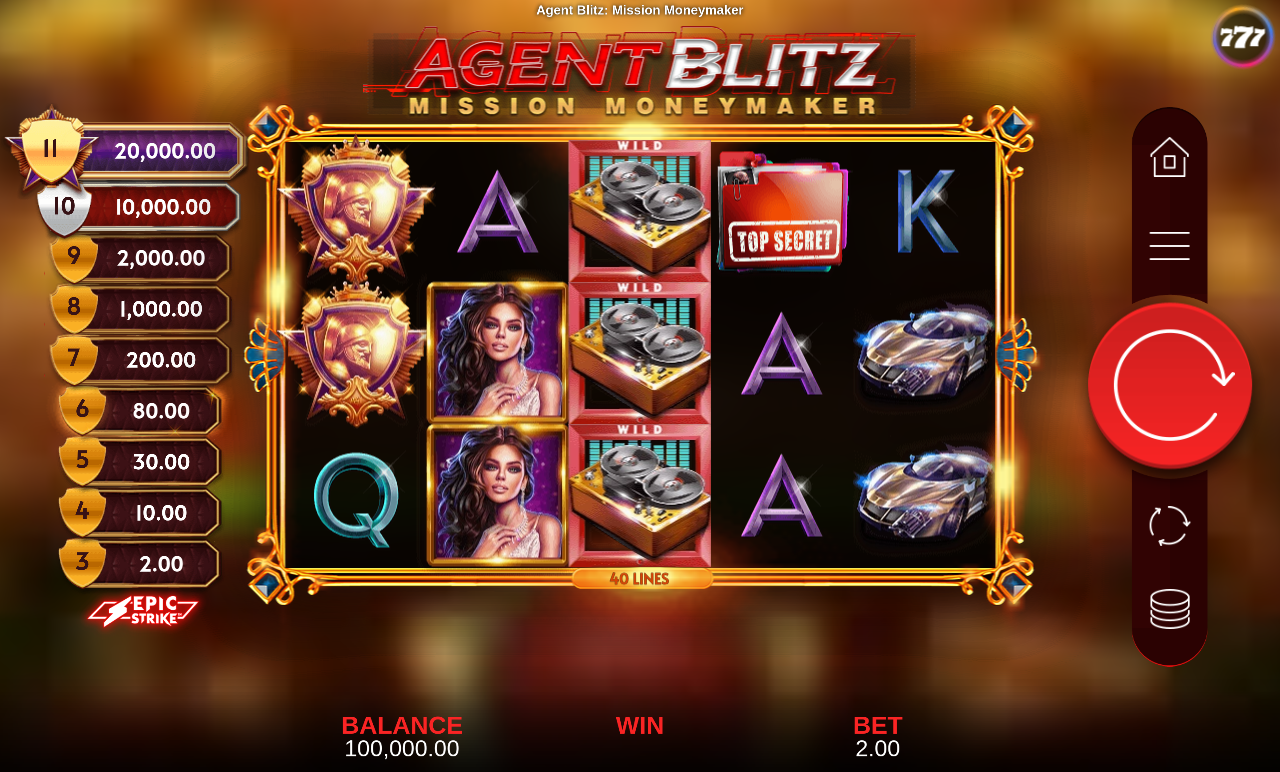 Agent Blitz: Mission Moneymaker base game