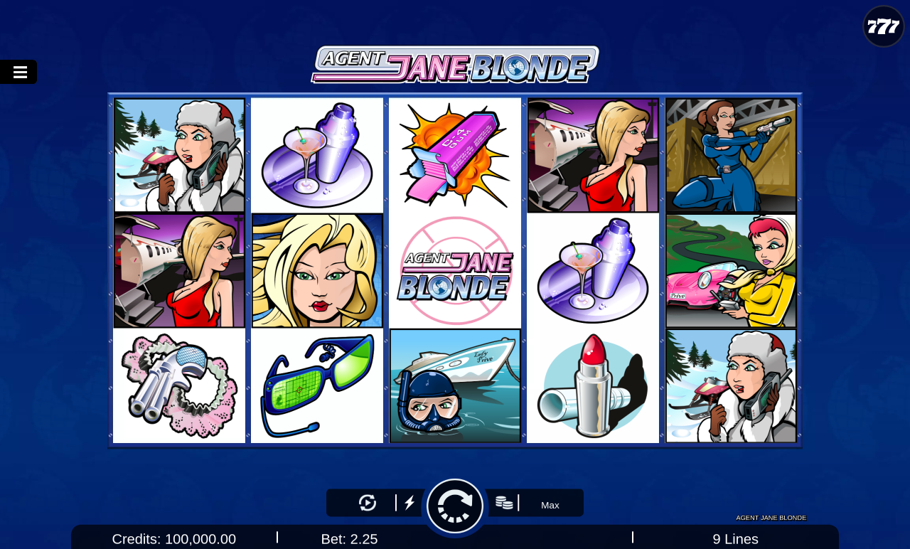 Agent Jane Blonde base game