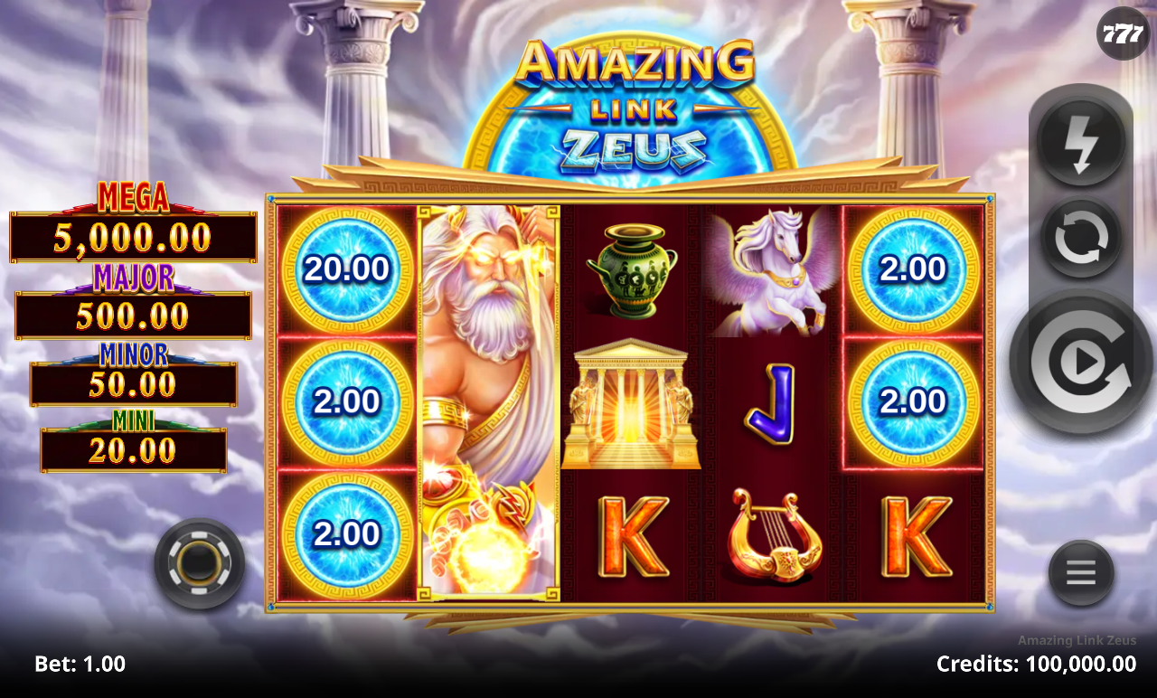 Amazing Link Zeus base game