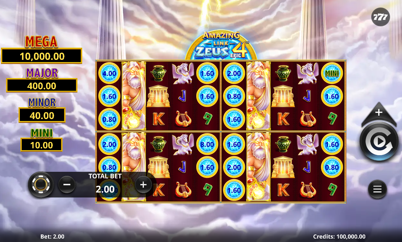 Amazing Link Zeus Epic 4 base game
