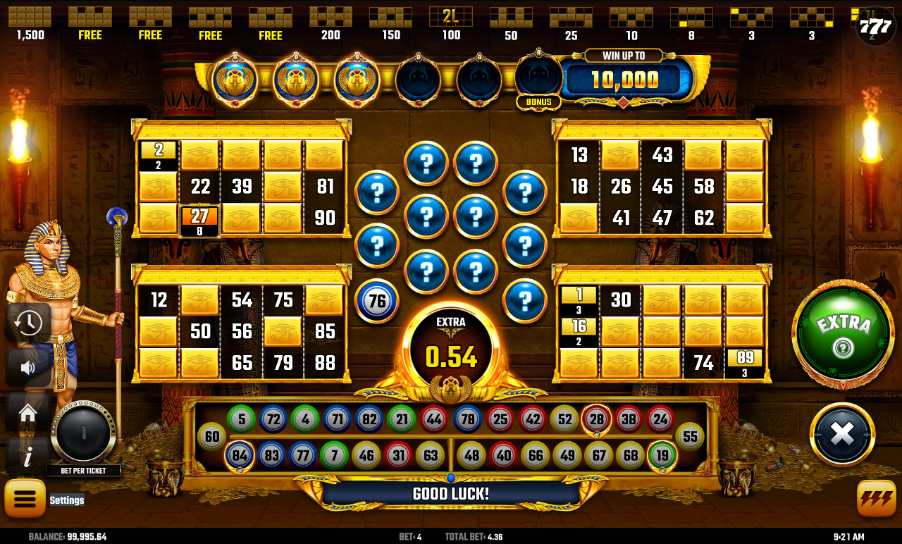 Amazing Pharaoh base game