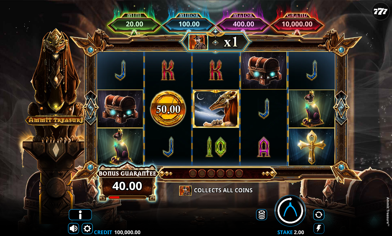 Ammit Treasure base game