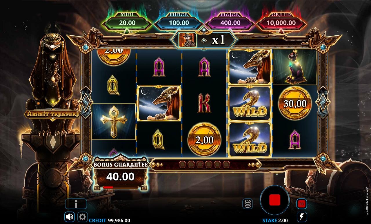 Ammit Treasure gameplay