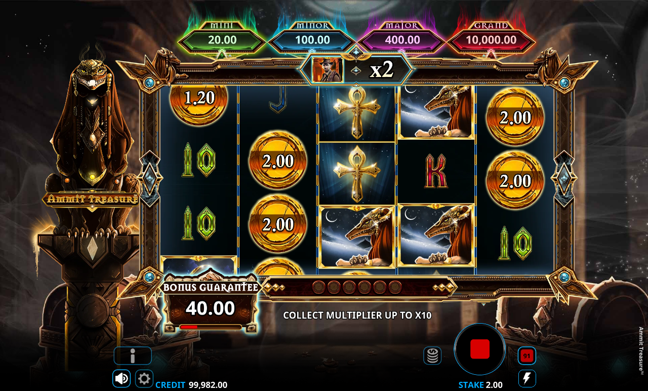 Ammit Treasure gameplay