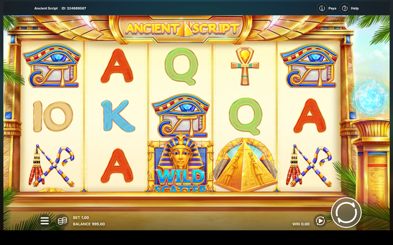 Ancient Script gameplay