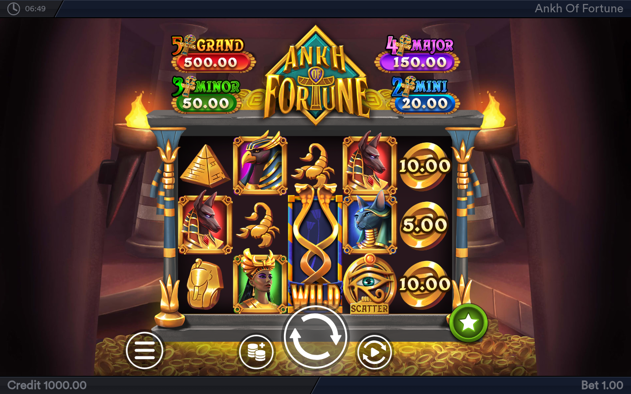 Ankh of Fortune Hold+Win base game
