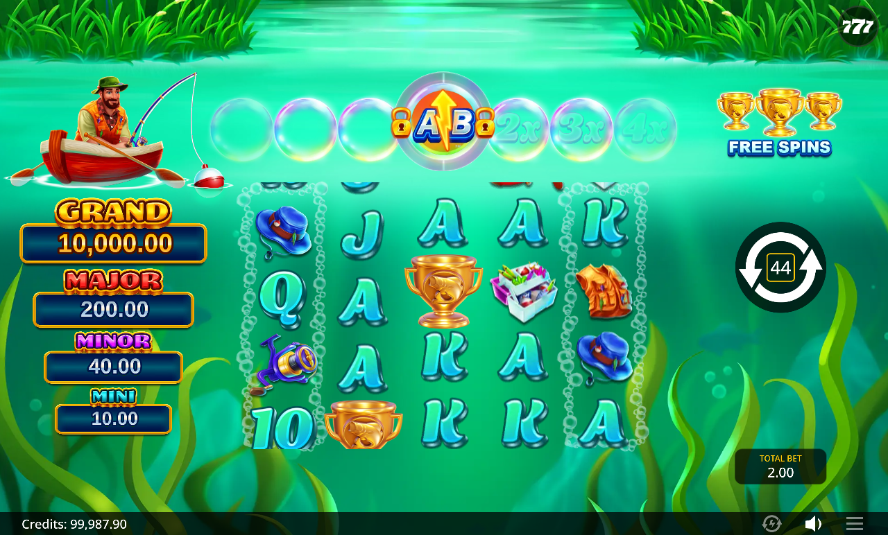 Area Blast Double Bass free spins banner