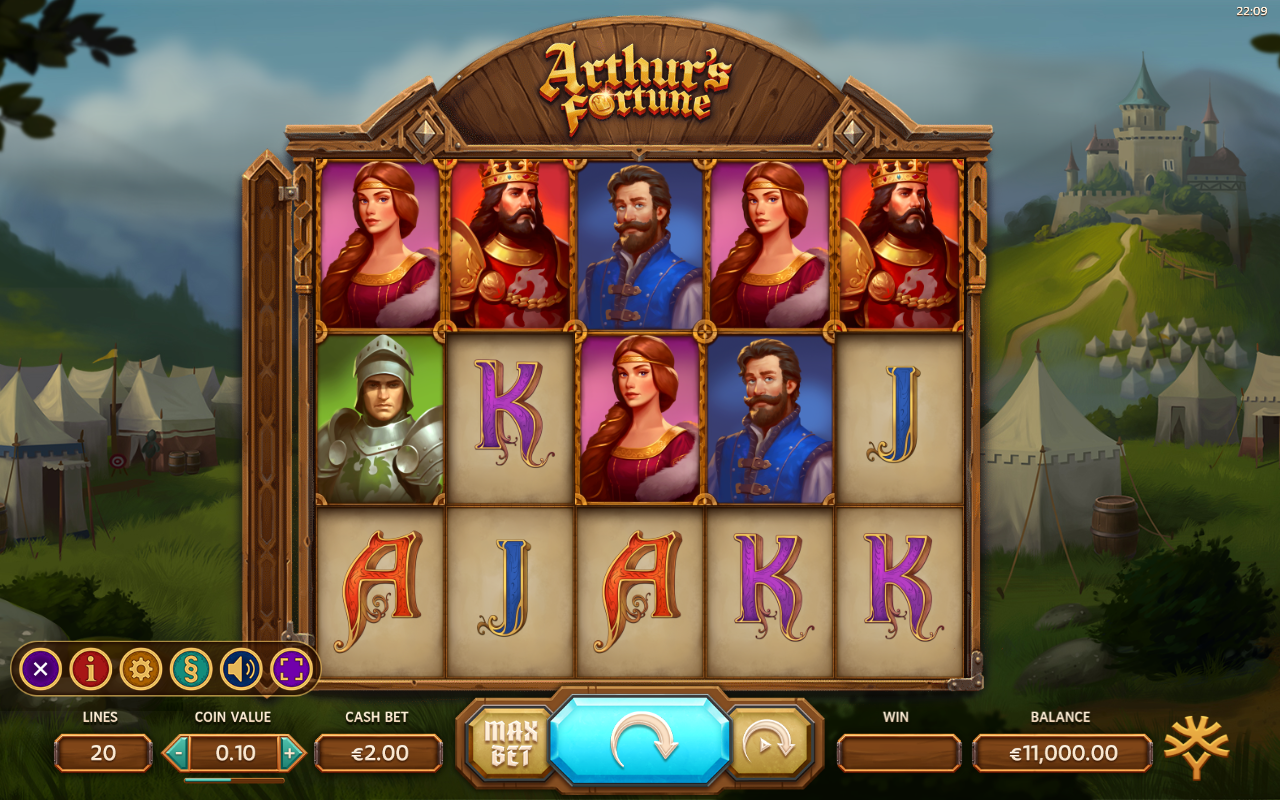 Arthur's Fortune base game