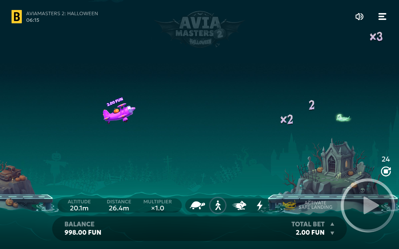 Aviamastrs 2 Halloween base game