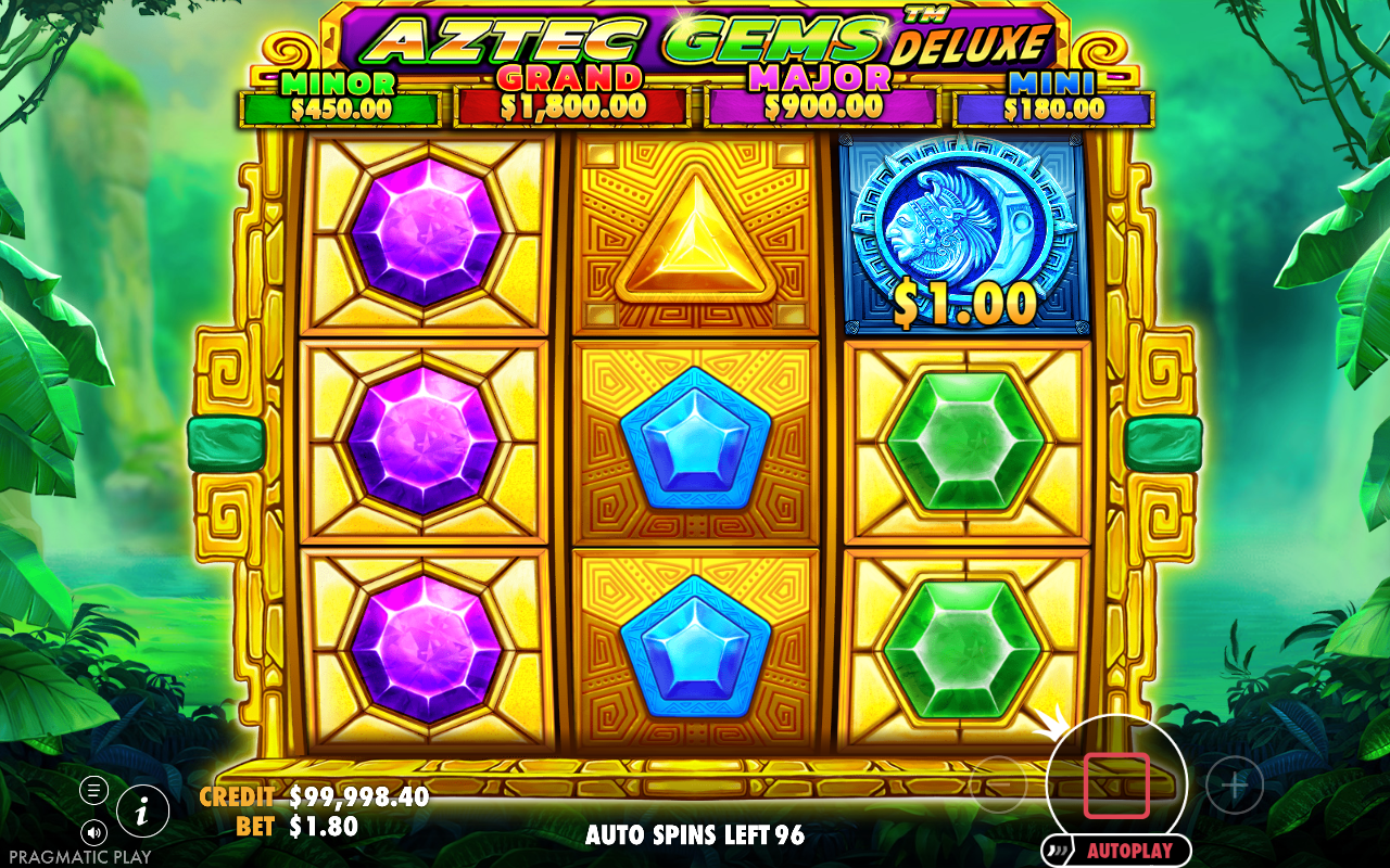 Aztec Gems Deluxe gameplay