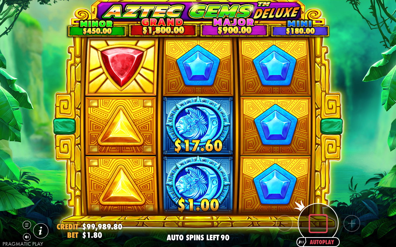 Aztec Gems Deluxe gameplay