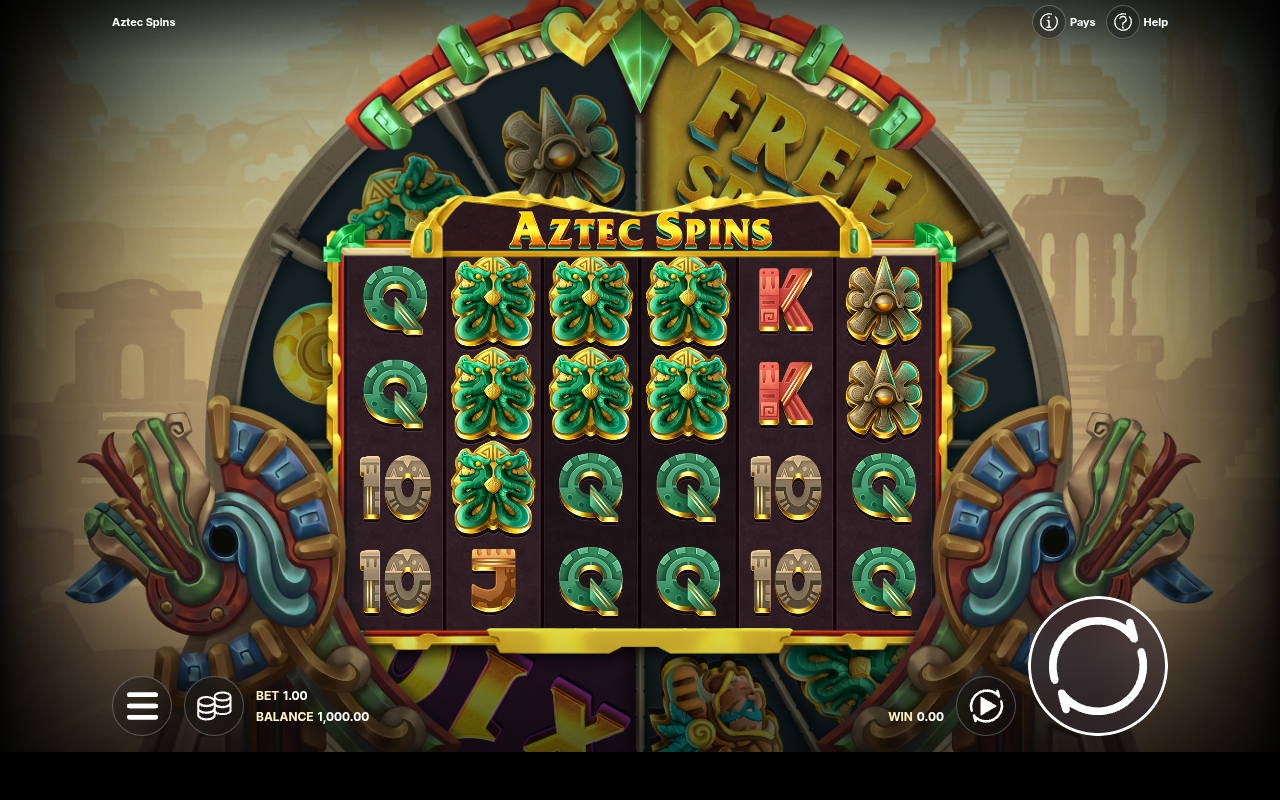 Aztec Spins base game