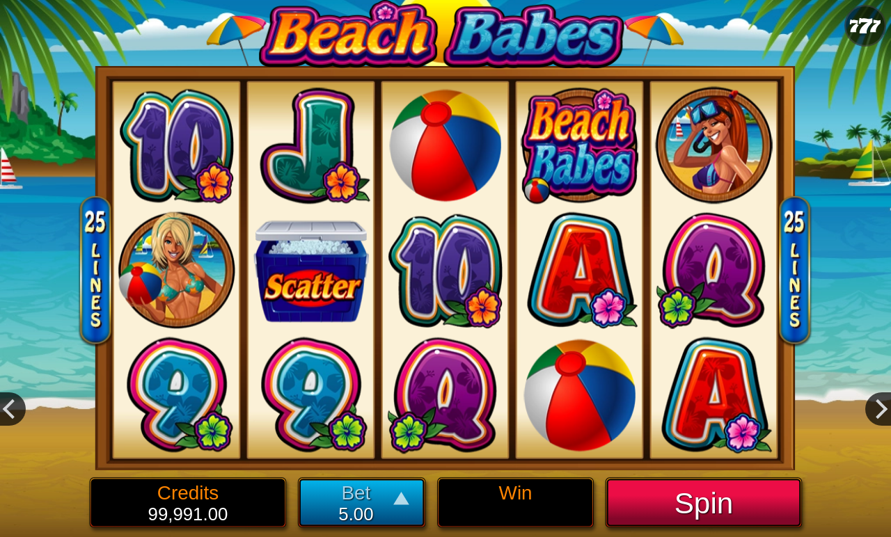 Beach Babes gameplay