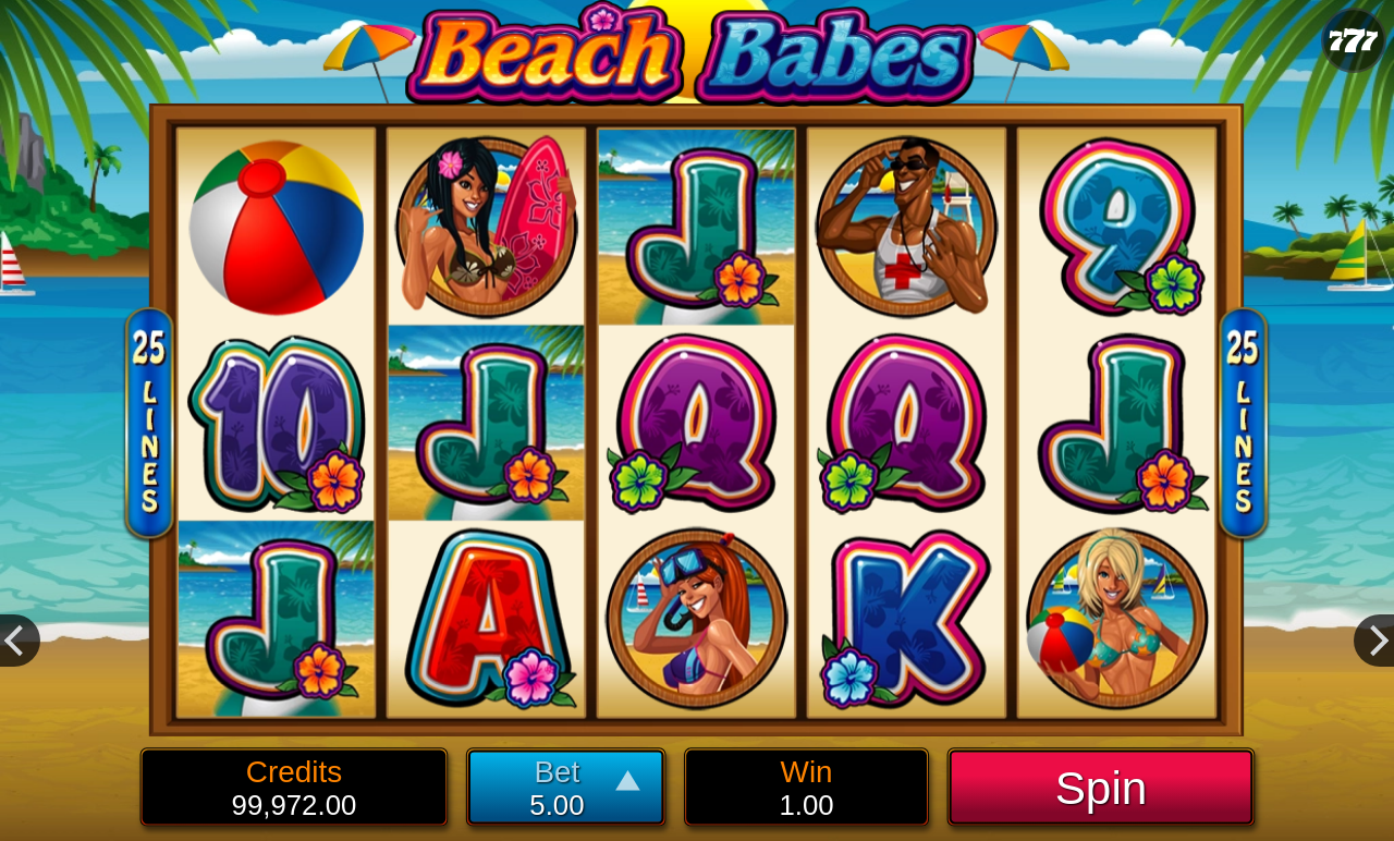 Beach Babes gameplay