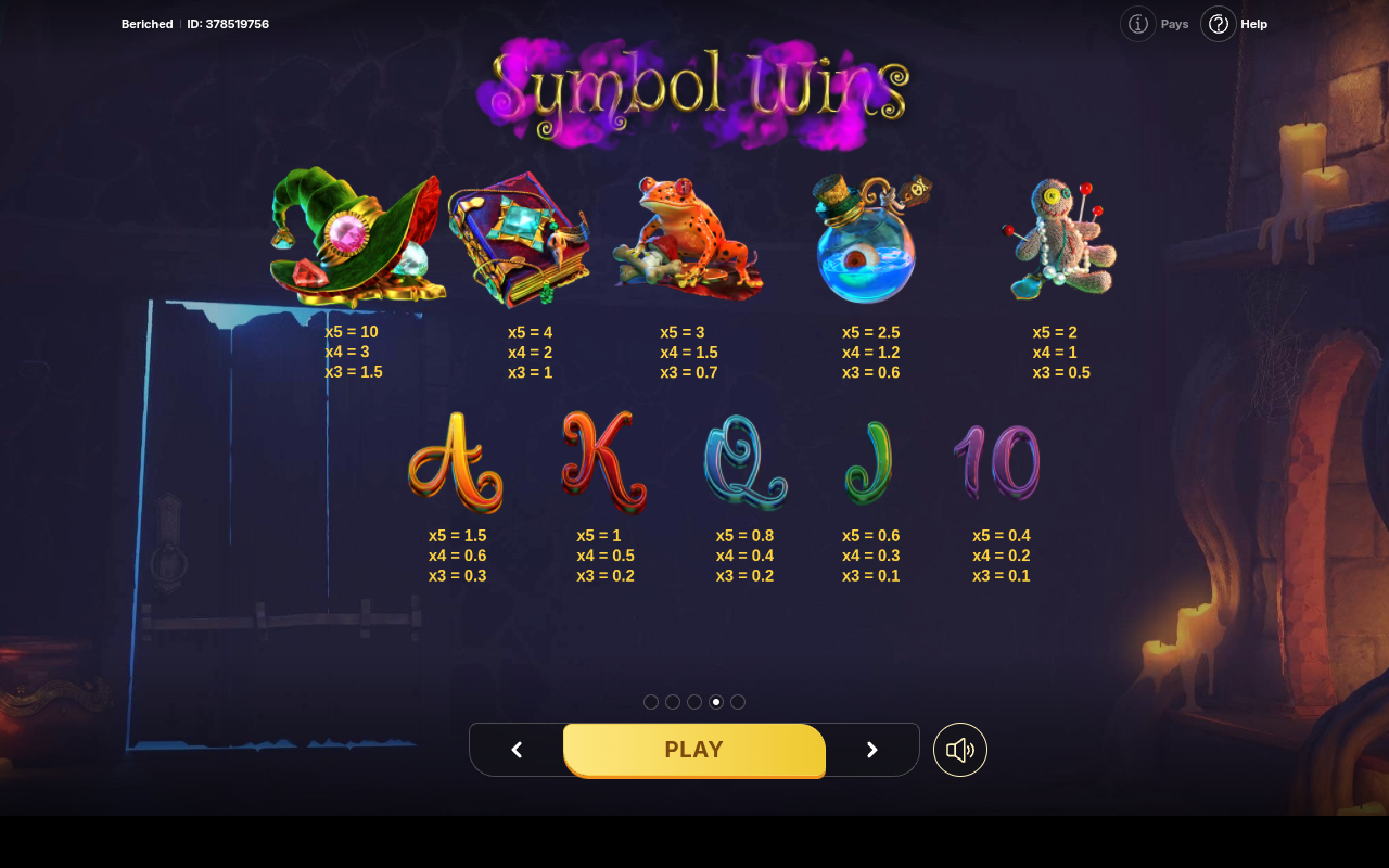 Beriched information screen