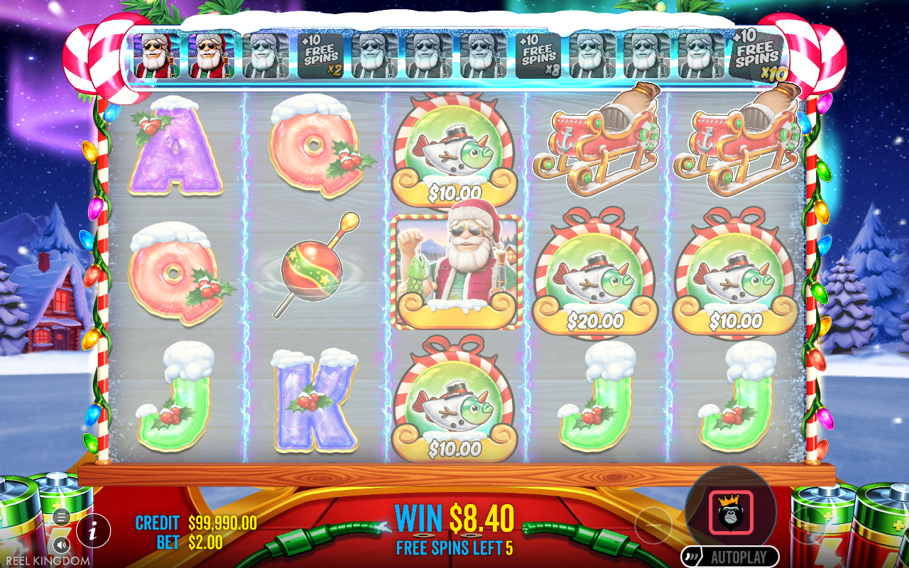 Big Bass Christmas Blast 1000 gameplay